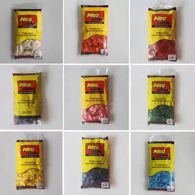 Promotion Korea NEO imported 10-inch thick matte latex balloon matte wedding birthday party party decoration