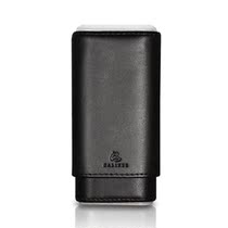 Cigar case for portable cigar special three-pack steel head leather cigar case