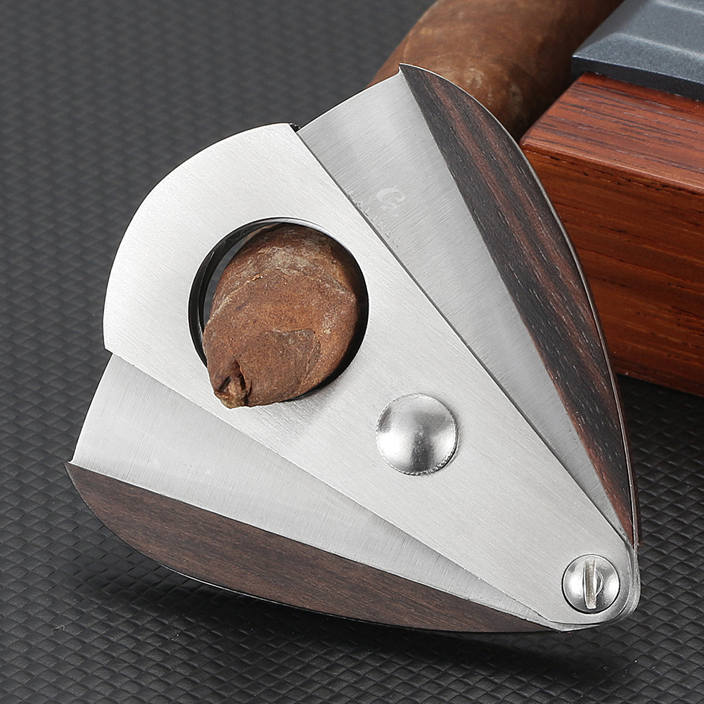 Sector Stainless Steel Cigar Scissors Cigar Cutter Handle Type Cigar Cutter Portable Cigar Cutter Cuban Tools