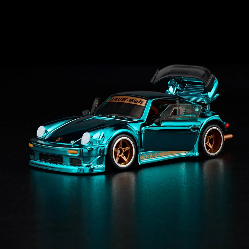 Hot Wheels Rlc 1/64 Porsche 930 Electroplated Color Coated Hot Wheels Rlc 1/64 Porsche 930 Electroplated Color Coated