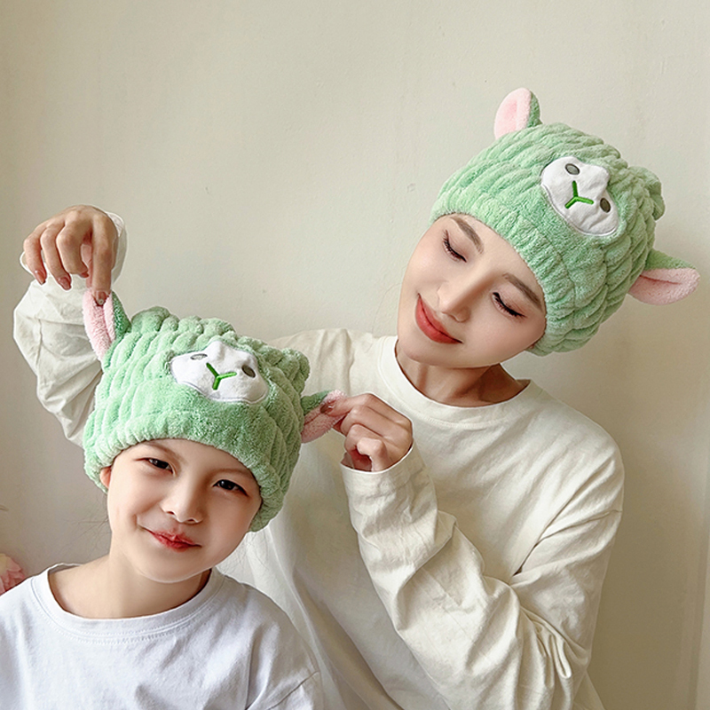 Hair Drying Cap, Super Absorbent, Quick-Drying Turban, New Style for Children and Adults, Hair Towel Wrap, Cute Hair Wrap Hair Drying Cap, Super Absorbent, Quick-Drying Turban, New Style for Children and Adults, Hair Towel Wrap, Cute Hair Wrap