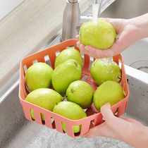 ins Nordic creative fruit pan snacks living room tea table home storage basket modern minimalist hollowed-out water fruit basket