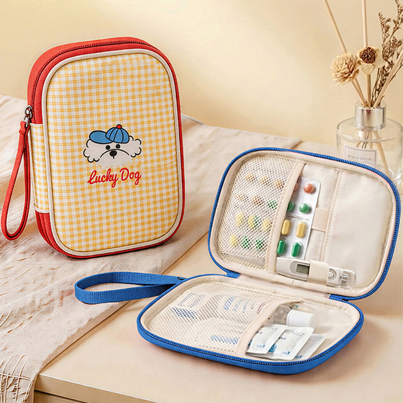 Travel Medicine Storage Bag, Mini Portable Medicine Bag, Outdoor Emergency Medicine Carrying Box Travel Medicine Storage Bag, Mini Portable Medicine Bag, Outdoor Emergency Medicine Carrying Box