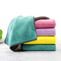 Home dishcloth Kitchen Items Water Absorbent Towel Not To Be Stained with oil ragswipe table Housekeeping cleaning deviner
