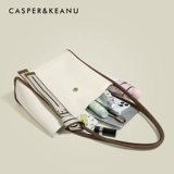 Вместительная и большая квантовая лампа, сумка через плечо, летняя портативная сумка на одно плечо, из натуральной кожи