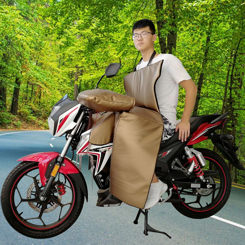 150 cross-riding locomotive wind shield by winter riding equipment kneecap armguard legs plus suede thick anti-chill warm waterproof male