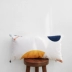 Cửa hàng Aoki / Bắc Âu Đơn giản hình học trừu tượng Mô hình Sofa Gối Trường hợp Đệm Napping Gối tựa đầu gối tựa đầu cao su non Trở lại đệm / Bolsters