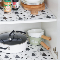 Household drawer mat paper Cabinet mat self-adhesive thickened wardrobe dustproof shoe cabinet oil and moisture proof sticker kitchen waterproof mat