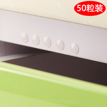 3M silicone anti-collision grain wardrobe cabinet door silent paste silencer cushioning transparent rubber particles self-adhesive anti-slip glue anti-collision pad