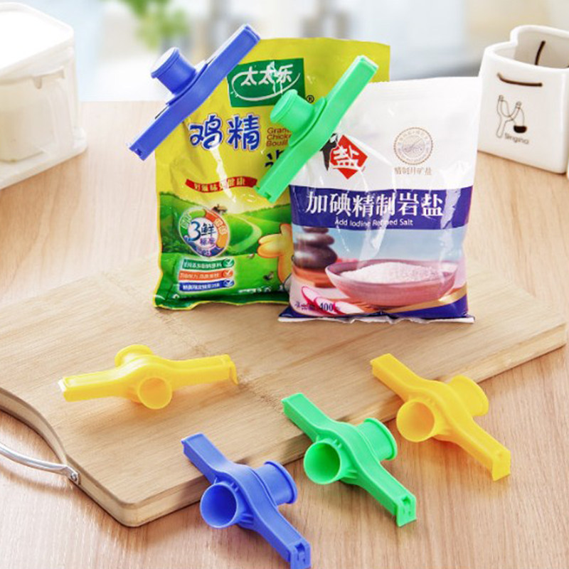 3 food sealing clip milk powder snack discharge mouth sealing clip pocket clip leak-proof moisture-proof fresh sealing