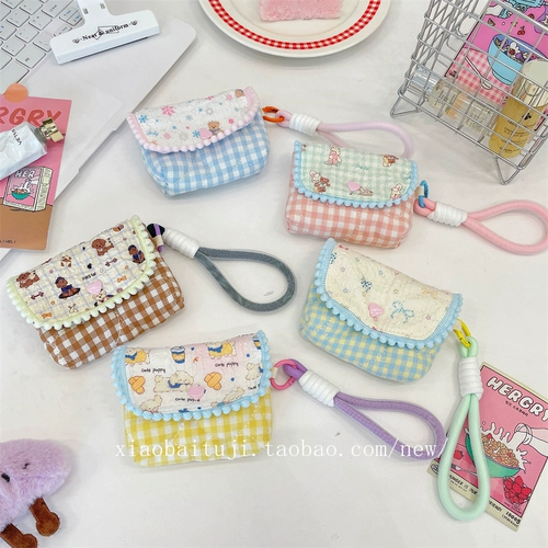 Мультяшная совместимая камера для приставной кровати, сумка для техники, защитная сумка, портативная лента, маленькая сумка-органайзер для путешествий, защита при падении