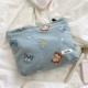 Blue Butterfly Makeup Bag
