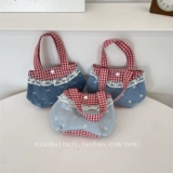 Милая свежая модная сумка, кружевное платье