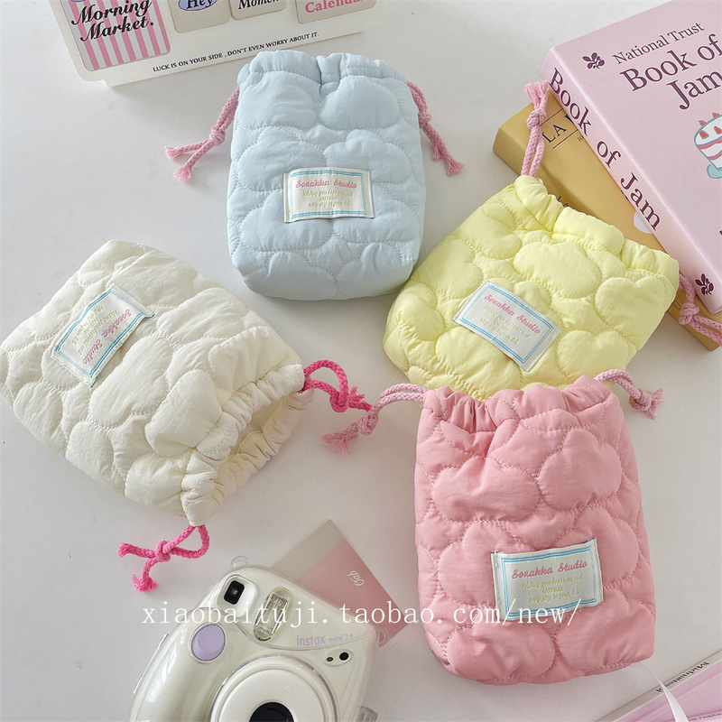 Little White Rabbit ins Cute Quilted Cotton Camera Storage Bag Ccd Polaroid Storage Bag Soft Anti-Drop Dustproof Bag Little White Rabbit ins Cute Quilted Cotton Camera Storage Bag Ccd Polaroid Storage Bag Soft Anti-Drop Dustproof Bag
