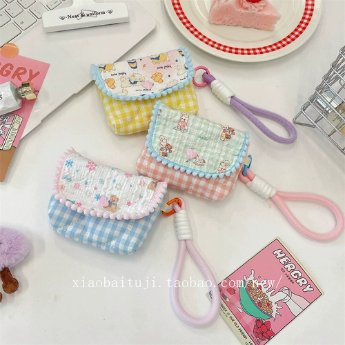 Мультяшная совместимая камера для приставной кровати, сумка для техники, защитная сумка, портативная лента, маленькая сумка-органайзер для путешествий, защита при падении