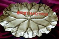 Copper fruit plate fruit plate snack plate hand-forged copper brass fruit plate Chinese home gifts