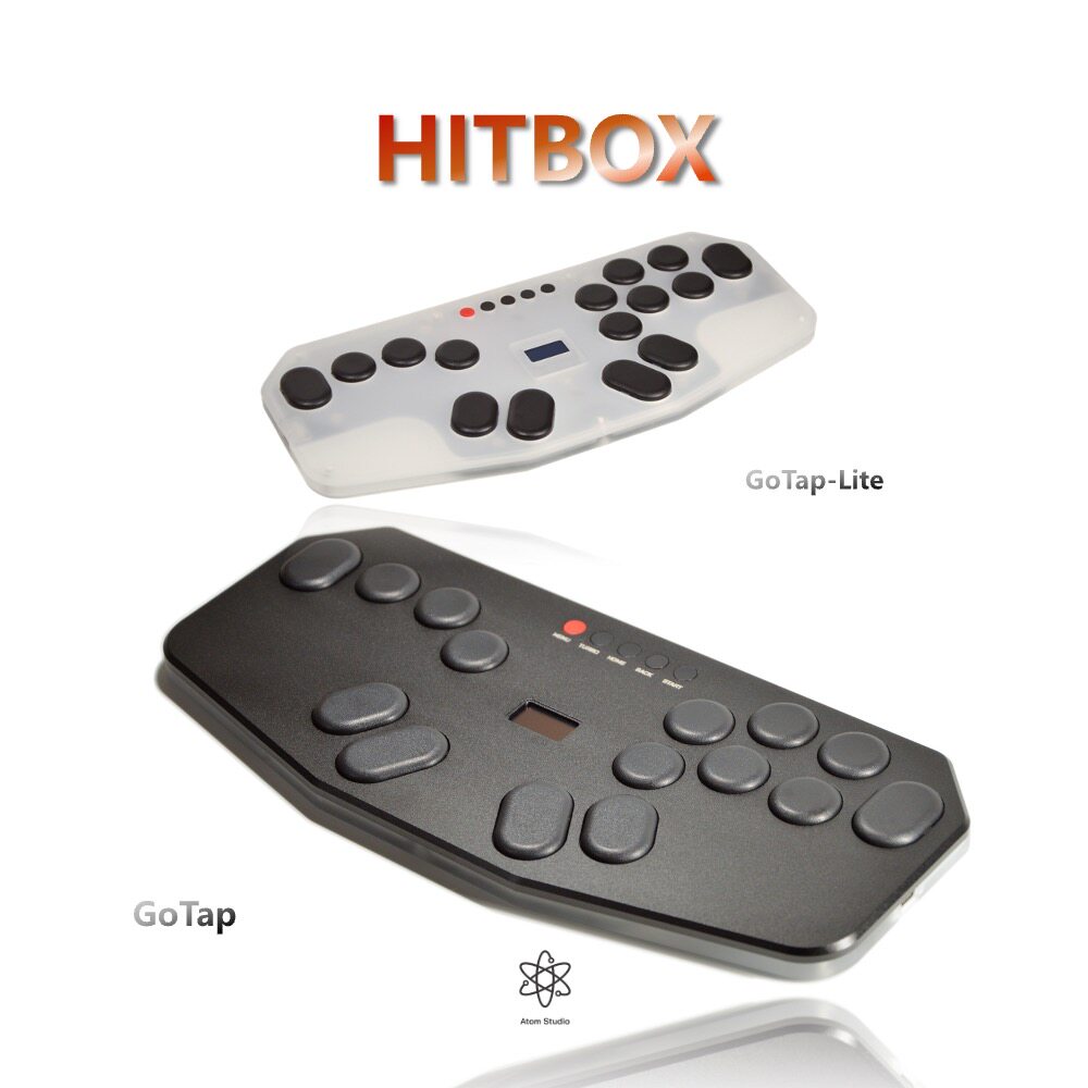 Hitbox-GoTap Портативный Соколиный охотник с короткой осью Street Fighter 6 Боевой джойстик ps4 steam pc switch
