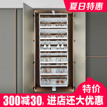 Promotional cloakroom storage rotating shoe rack 360 degree shoe cabinet hardware pull-out shoe rack Wardrobe basket hardware accessories
