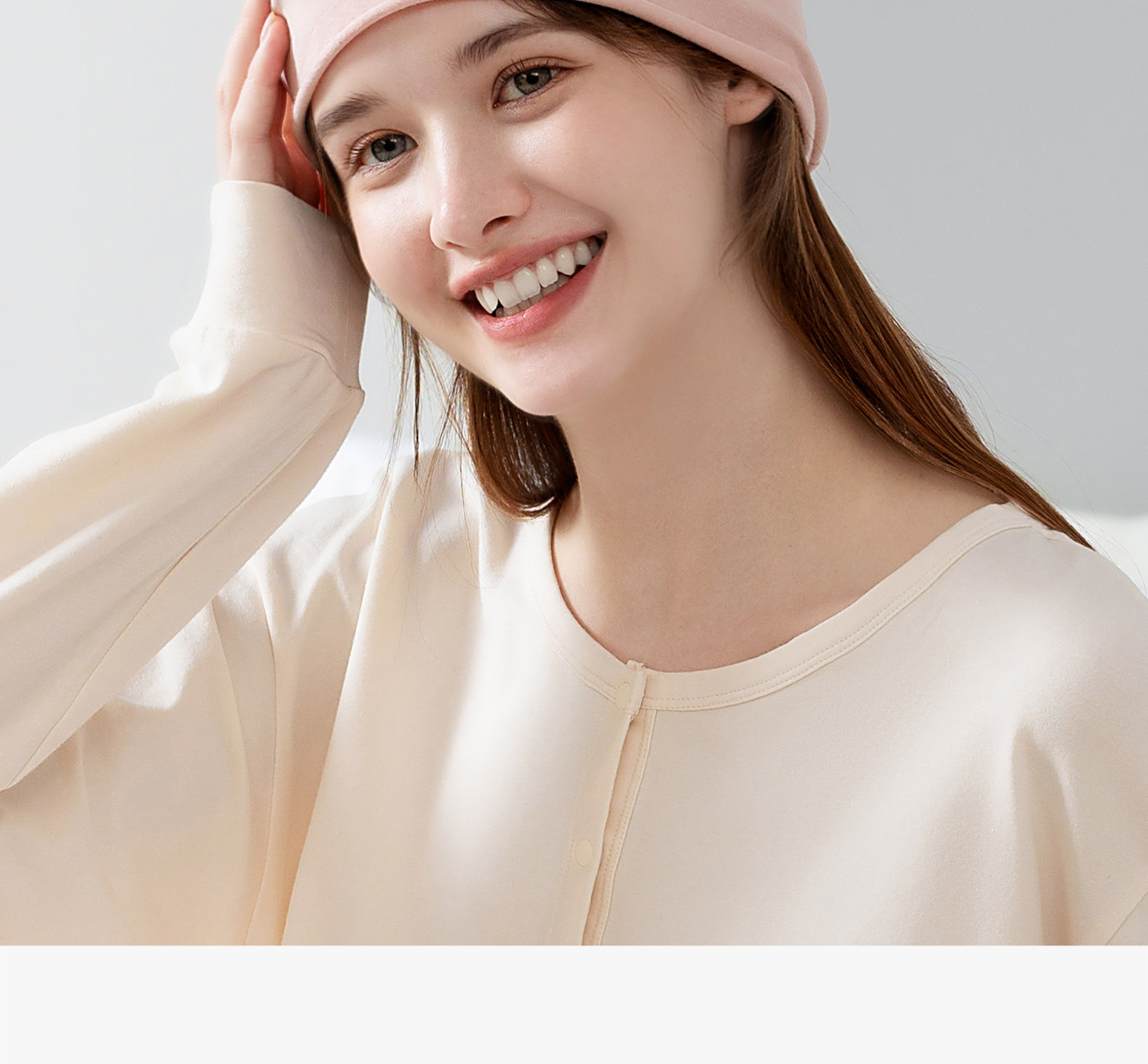 Postpartum Hat for Autumn and Winter, Thin, Windproof, Warm, Suitable for Pregnant and Postpartum Women, Large Head Circumference, Can Be Worn While — 2