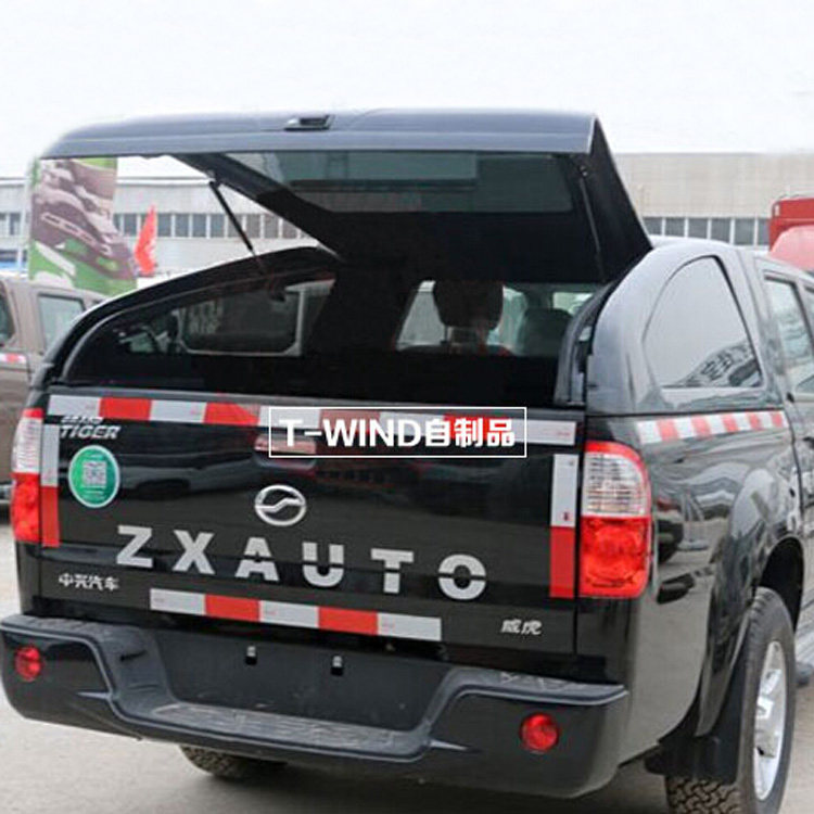 After The Special Sporty Zte Tiger Tuv F1 Pickup Truck Tonneau Cover Anti Canopy Cover Rear Ramp Cover Modification