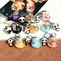 Креативный брелок подходит для мужчин и женщин, сувенир, украшение на сумку, подвеска, игральные кости, панда, подарок на день рождения