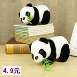 Плюшевая реалистичная игрушка, милая кукла, детская подвеска, сувенир, с медвежатами, панда, подарок девушке