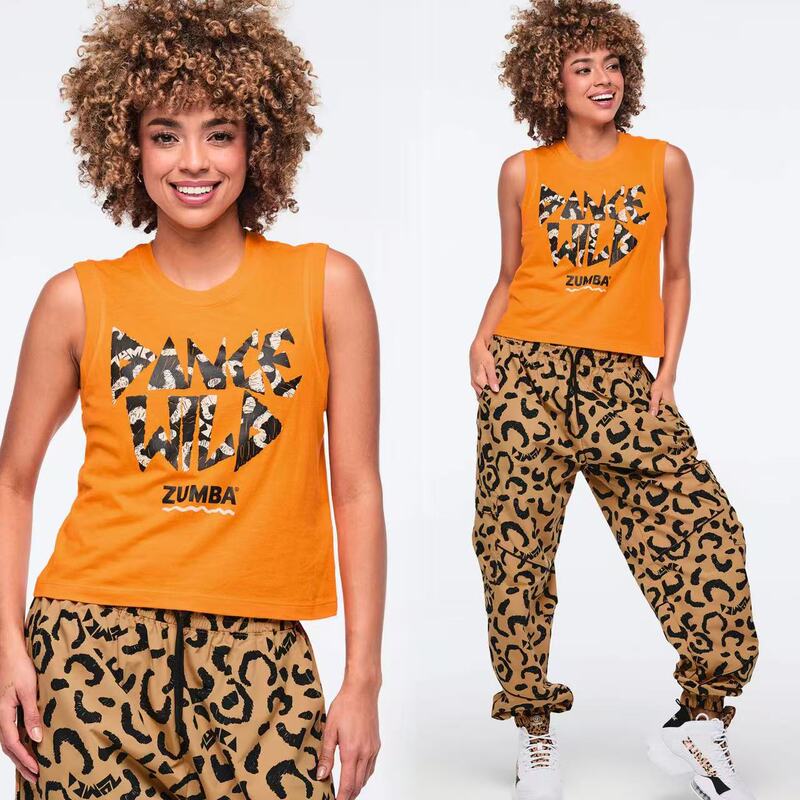 2026 New Style Tank Top T-Shirt Women's T-Shirt Tank Top Team Top Leopard Print Series 2026 New Style Tank Top T-Shirt Women's T-Shirt Tank Top Team Top Leopard Print Series