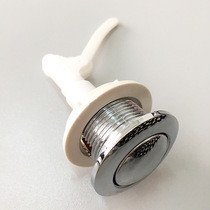 Vintage toilet single button accessories flush toilet tank button repair top single press water tank button