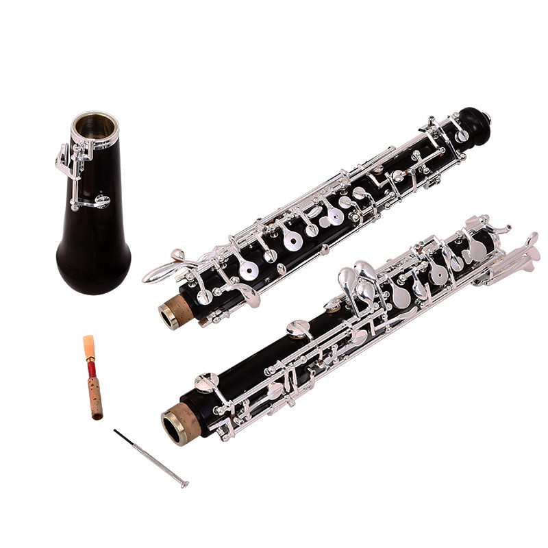 Long-spin oboe Oboe C-tone oboe Semi-automatic silver plated buttons