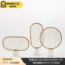 Modern new Chinese creative acrylic screen ornaments living room TV cabinet study porch soft decorations