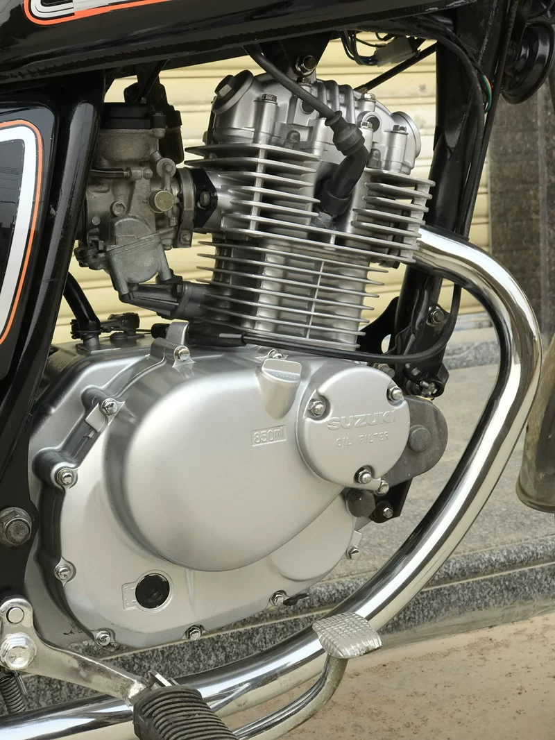 90% подержанного нового оригинального Prince Suzuki Prince SUZUKI импорт GN125CC цепной станок пятискоростной мотоцикл