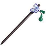 Ретро китайская шпилька, аксессуар для волос, универсальная этническая заколка для волос, простой и элегантный дизайн, этнический стиль