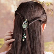 Ancient hair accessories semi-tied hair hairclip hipster hair clip clip head jewelry adult left in the sea edge clip Lady Chinese style