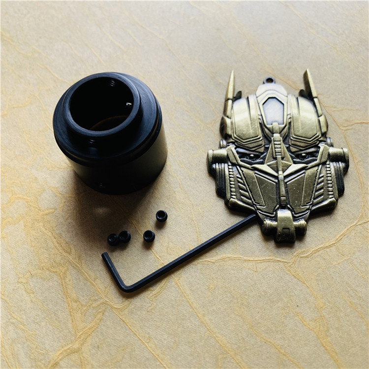 (Transfer Ring) Jinming 8 Generation 9 Generation J9 XM316 Black Bull Machine Casket Metal Straight Inserts M016 Two Fish Bones