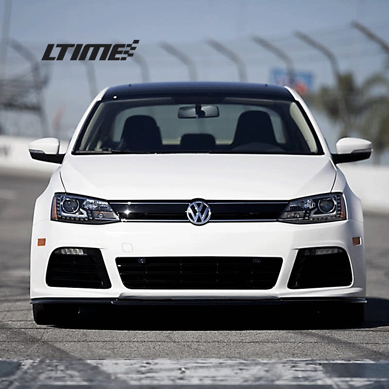 12-18 Volkswagen new Sagitar modified R model front surround Rline daytime running lights front bumper assembly large surround