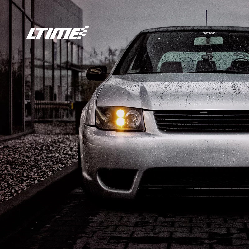 Bora headlight assembly 01-05 old Bora dual-light xenon headlights modified fog lamp set original flavor replacement