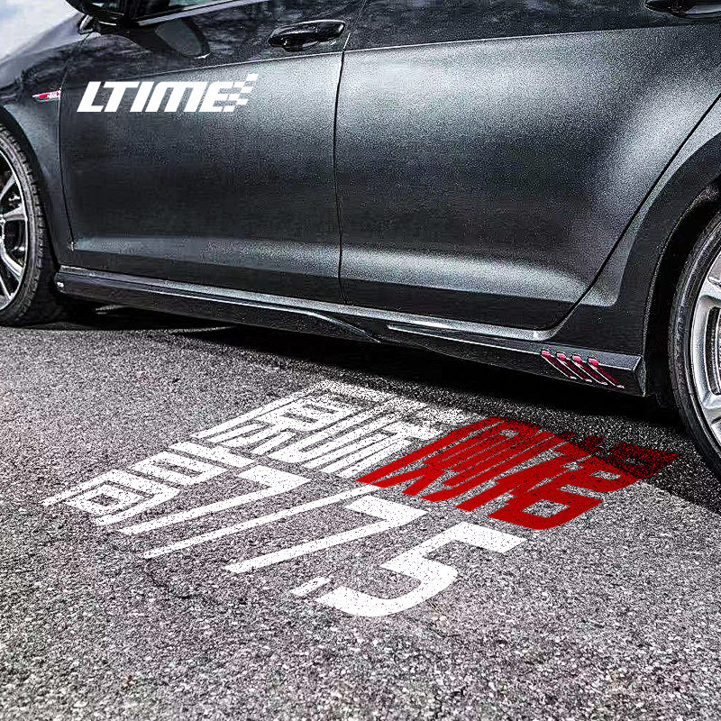 Golf 7 side skirts Golf 7 5 in situ retrofitting ABT with small surround side skirt skirt