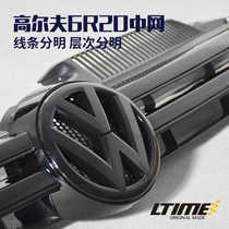 Golf 6 China Net car modified GOLF6gti All Black front China net R20 China net accessories directly installed front net