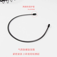 Спиральная повязка на голову