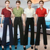 Chinese technician thin foot massage health care room temperament hotel overalls foot bath bath slim set Teahouse