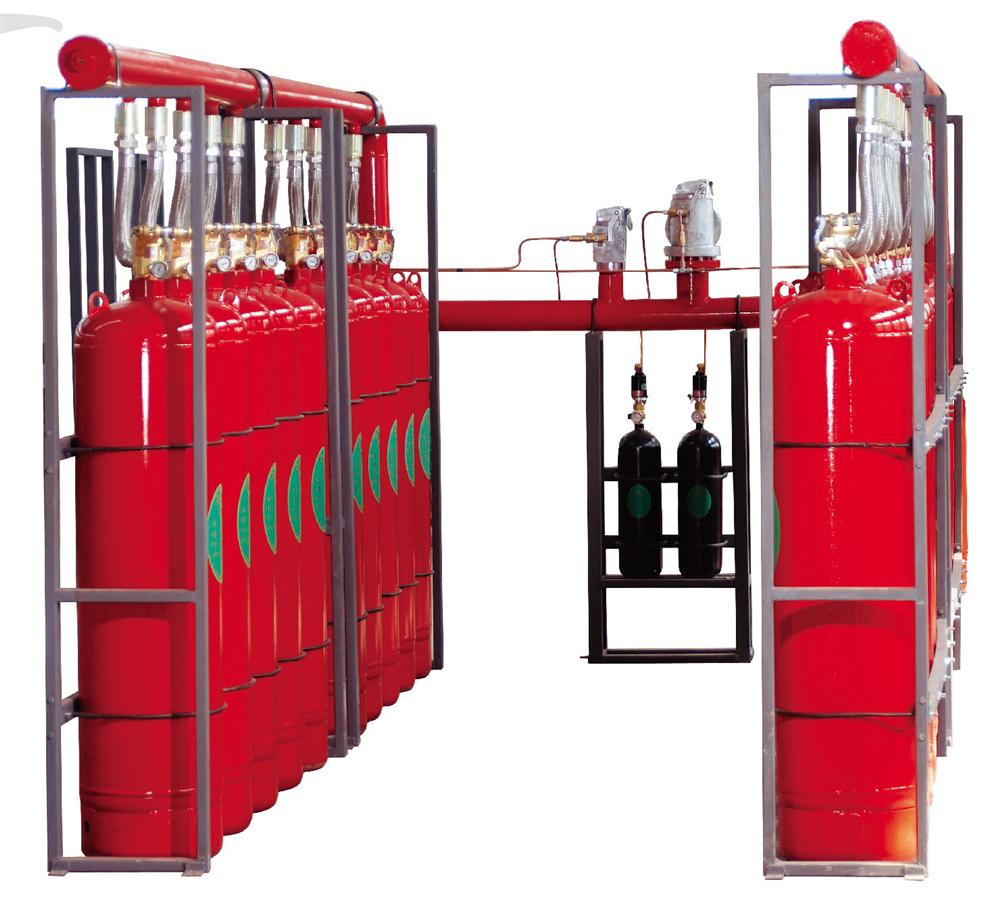 Fire extinguishing agent filling machine room fire extinguishing device for automatic fire extinguishing system installation of heptafluoropropane