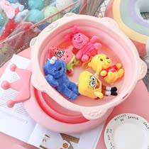 Wash Underwear Special Basin Creative Folding Portable Cute Teenage Girl Washbasin Student Dormitory with telescopic washbasin