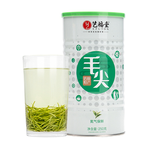 艺福堂茶叶2021新茶信阳原产毛尖明前特级嫩芽浓香春绿茶散装250g