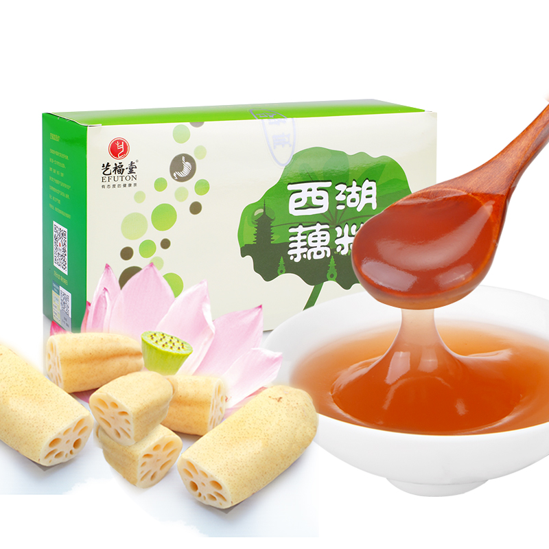 Купить Lotus корня крахмала Йи Фу Тонг Западное озеро корень лотоса ...