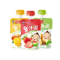 Wanwang Bethan Mamma juice mud 6 bags Non-baby coveting children Baby nutritious snacks Fruit Mud Suction