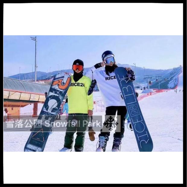 1920 Xueluo Park rice28 men's and women's same style small ski sweater 598