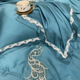 盛宇 Комплект, простыня, покрывало, пододеяльник, 4 предмета, 1.5м, 1.8м, простой и элегантный дизайн