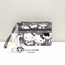 Lex Royo New Products Makeup Bag Handbags Waterproof Wear Resistant Material Grey Katy Cat Series Fashion Women 7105