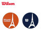 Wilson French Open ເຄື່ອງດູດຊ໊ອກແບນໂດຣນ bulk rubber tennis racket shock absorber silicone shock absorber strip