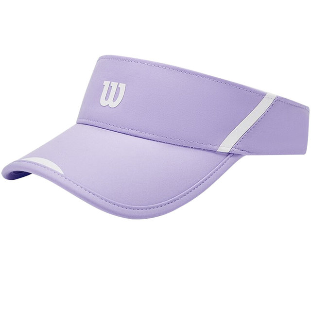 Wilson Wilson Bear Couple Empty Hat Empty Hat Lavender Adult Lavender Breathable Hat Topless Adjustable Women's Tennis Hat